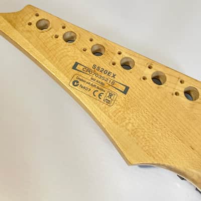 2007 Korean Ibanez S520EX Wizard II 22 Fret AANJ Replacement Guitar Neck Floyd Ready image 15
