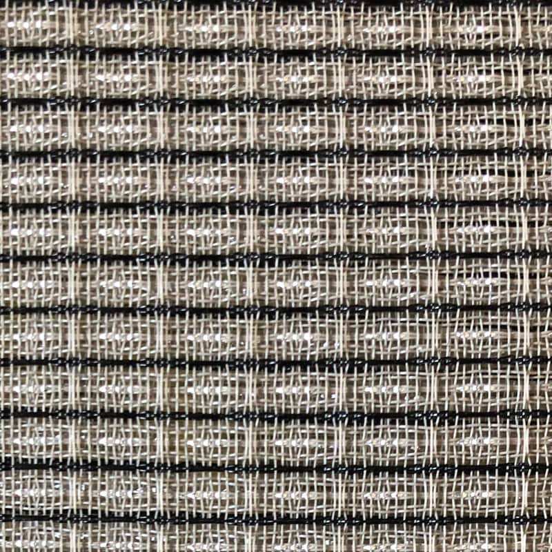 Fender Silverface Twin spec 2x12 black and silver grill cloth image 1