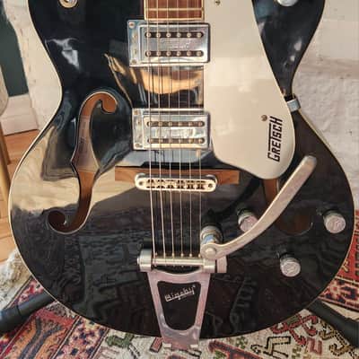 Gretsch G5122 Electromatic Double Cut Hollowbody Tuxedo Black 2008-2013 MIK image 1