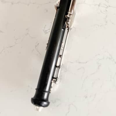 Kohlert & Co. Winnenden English Horn with original case. 1950s - Black stained grenadilla wood body and silver keys image 8