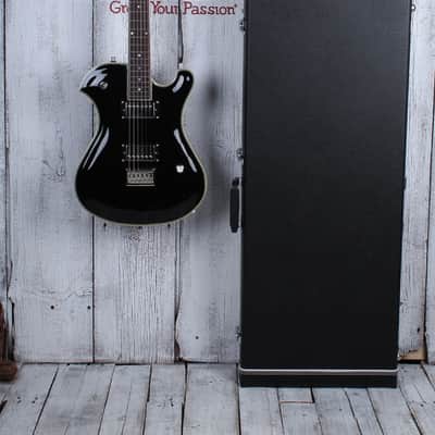 Sozo Z Series Z8SCBK Single Cut Solid Body Electric Guitar with Hardshell Case image 2