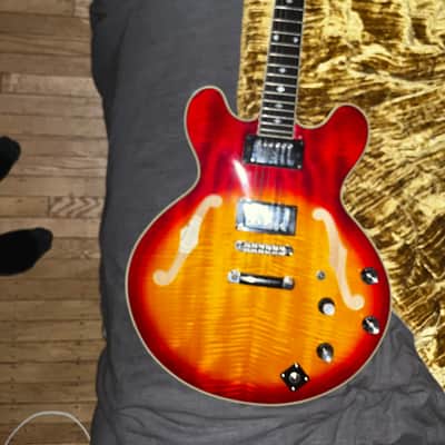 Samick SAT450 1992 - Cherry Burst image 4
