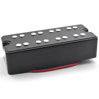 Neck and Bridge Soapbar 5 String Electric Bass Pickups Set image 5