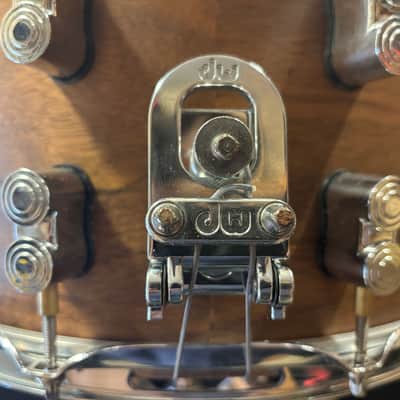 PDP by DW - 8x14" Limited Edition, 20-Ply Maple/Walnut Shell Snare Drum, Natural Satin image 11