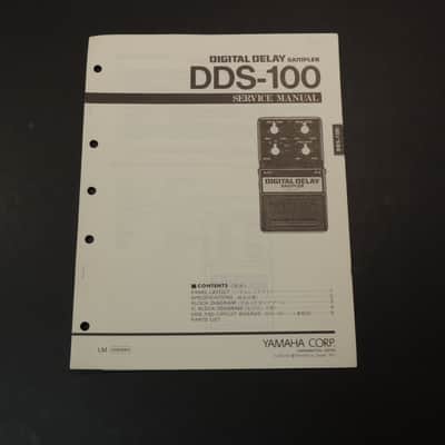 Yamaha DDS-100 Service Manual [Three Wave Music]