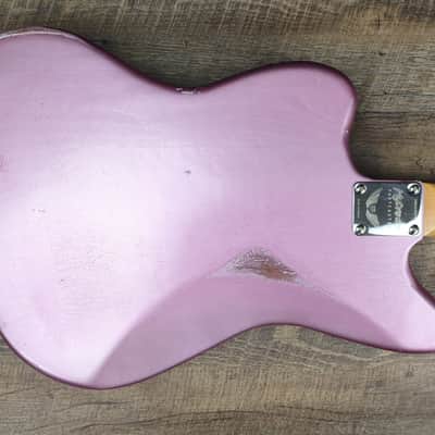 MyDream Partcaster Custom Built - Relic Burgundy Mist Lollar JM 58 Halon image 10