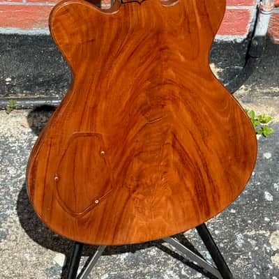 Jesselli Compact Art Nouveau Tiered Hollow-body 1995 - fabulous & ultra rare 1-off is one of Keith Richards Faves ! image 6