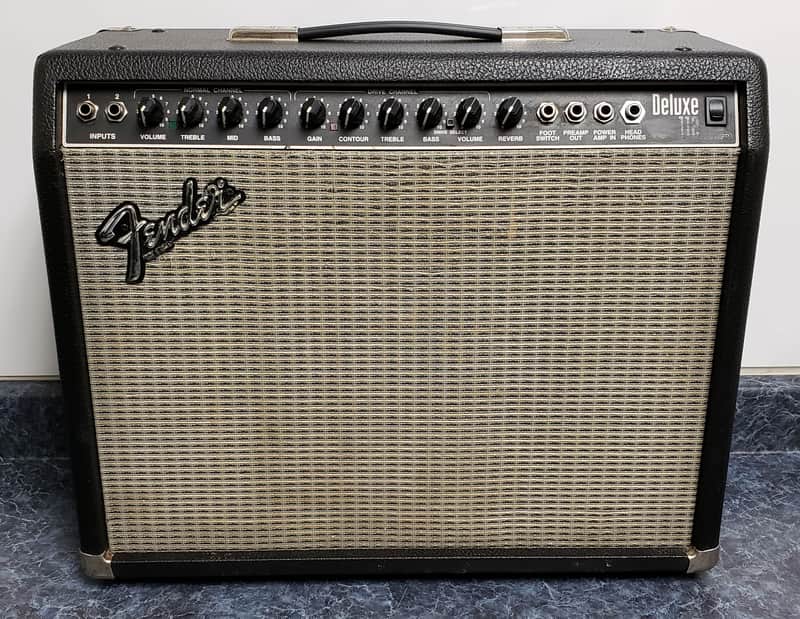 Fender Deluxe 112 2-Channel 65-Watt 1x12" Solid State Guitar Combo 1993 - 1994 image 1