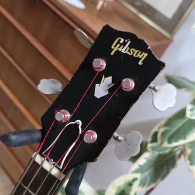 1964 Gibson EB-2 Sunburst EB2 American Vintage 60s 1960's Natural Aged Relic Kalamazoo USA Bass Guitar image 3
