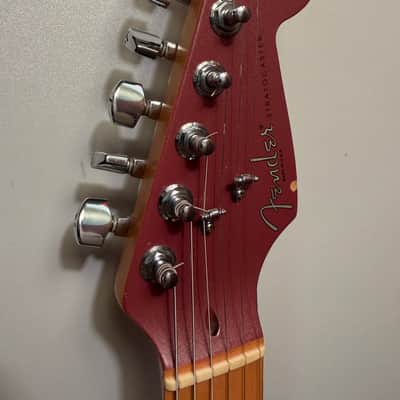 1995 Fender American Standard Stratocaster with Matching Headstock - Burgundy Mist image 5
