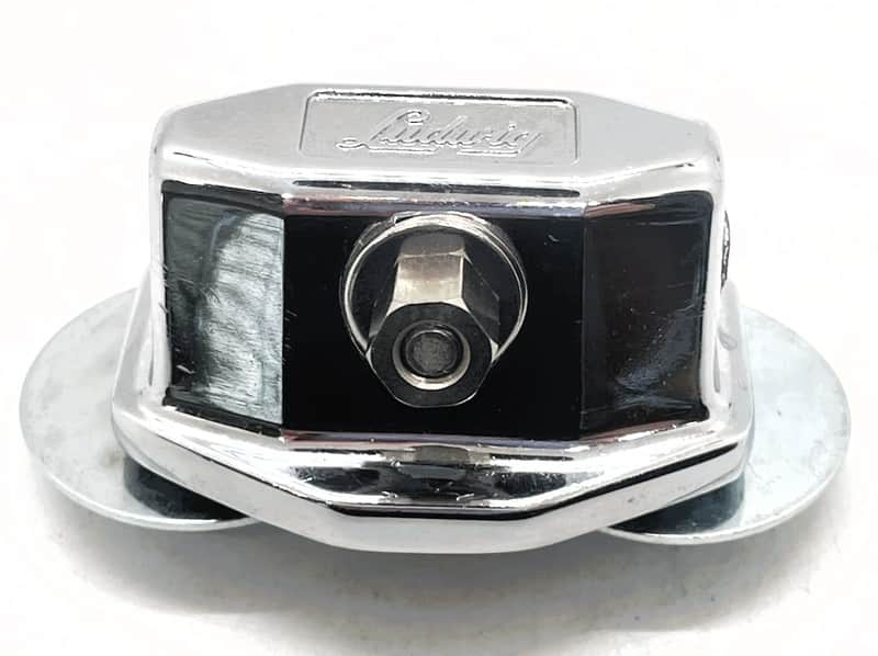 Ludwig P-1216A Tom Mount Bracket Cr 66-68 2nd Gen Rare 1/4" 20 Eye Bolt and Nut - LTM-328-2 image 1
