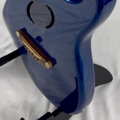 Fender Acoustasonic Deluxe Acoutic Electric Guitar Body 2003 - Blue image 4