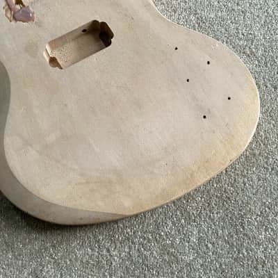 DIY Mahogany Guitar HH Body image 3
