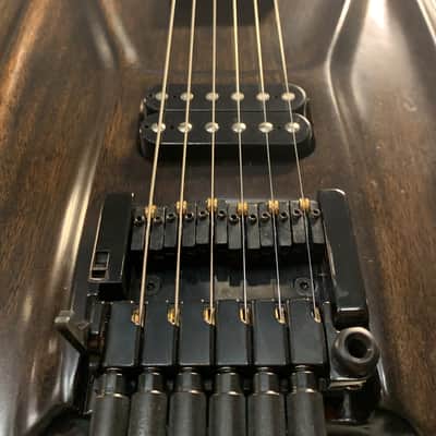 elyra VLAD  special custom guitar made in Germany - one-of-a-kind - brown - single piece worldwide image 23