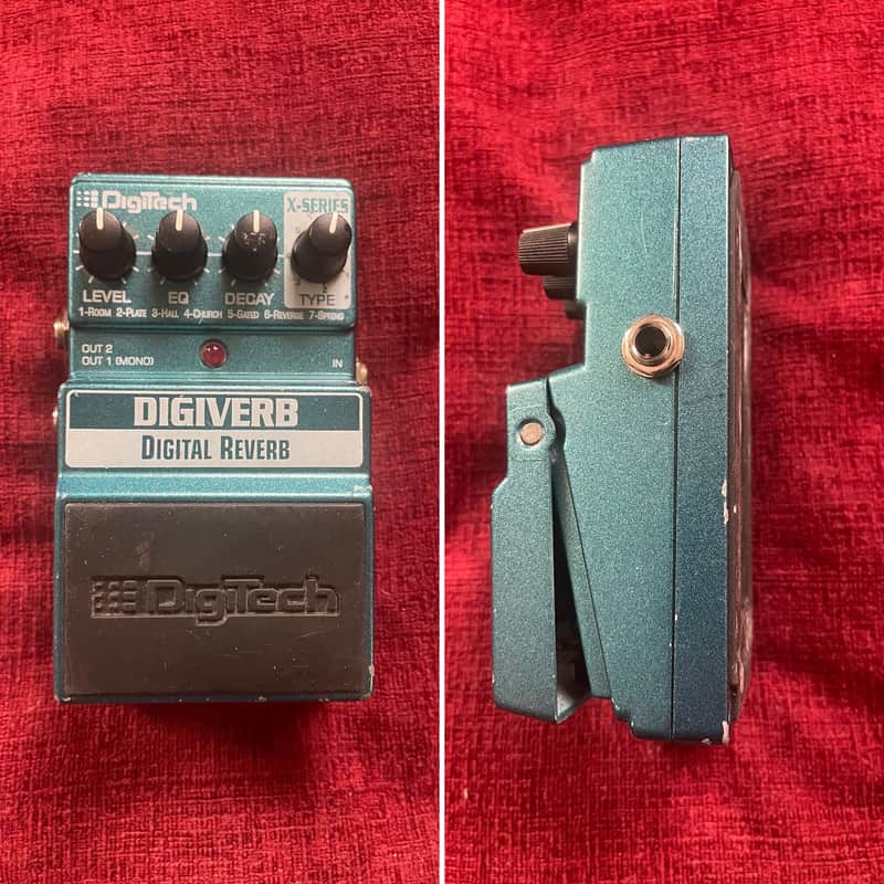 Digitech DigiVerb Digital Reverb Pedal | Reverb UK