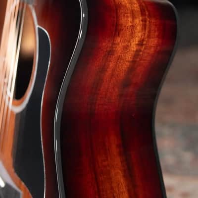 Taylor 224ce-K DLX Grand Auditorium Acoustic/Electric Guitar - Shaded Edgeburst with Hardshell Case image 11