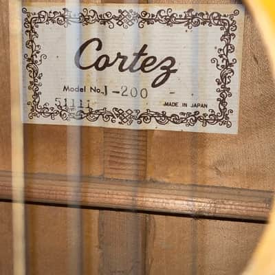 Cortez J 200 MIJ 70’s Natural/Flame Maple image 4