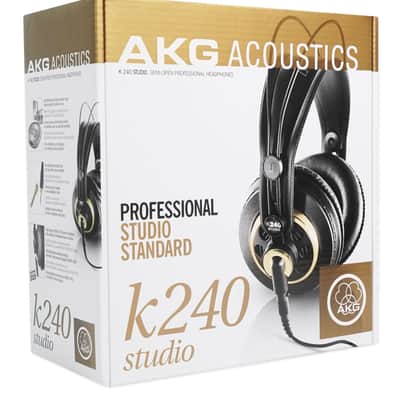 AKG K240 Studio Over-Ear Semi-Open Recording Mixing Monitoring Headphones image 5