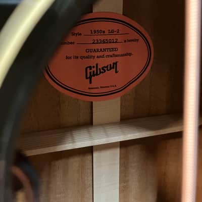 Gibson '50s LG-2 Original 2019 - Present - Vintage Sunburst image 10