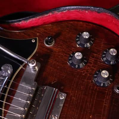 Gibson SG Special Large Guard Vibrola 1969 Aged Cherry image 4