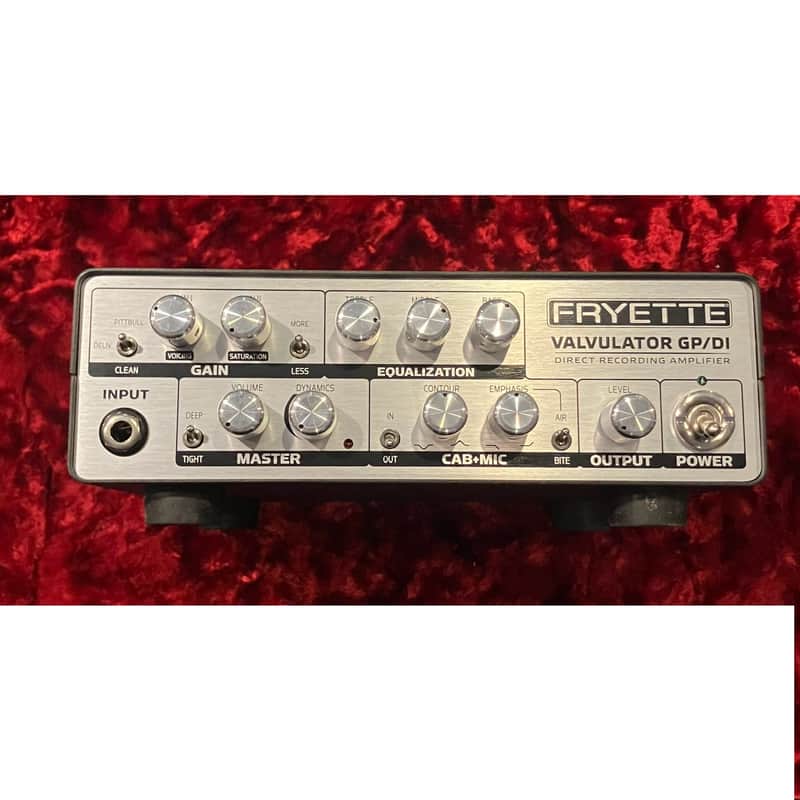 Fryette Vavlvulator GP/DI 1/2-Watt Tube Recording Guitar Amp Direct Interface Portable w/Power Cable image 1