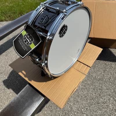 Mapex ARST4551CEB Armory Tomahawk 14x5.5" Steel Snare Drum 2010s - Black Chrome image 3