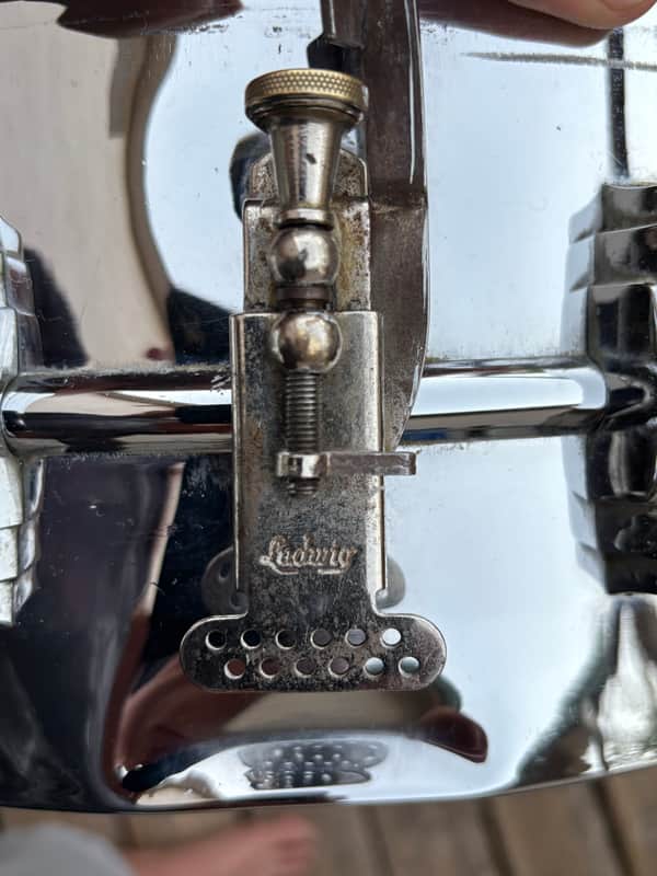 WFL SUPER LUDWIG LM 400 1957-1958 - COB (chrome over brass) image 1