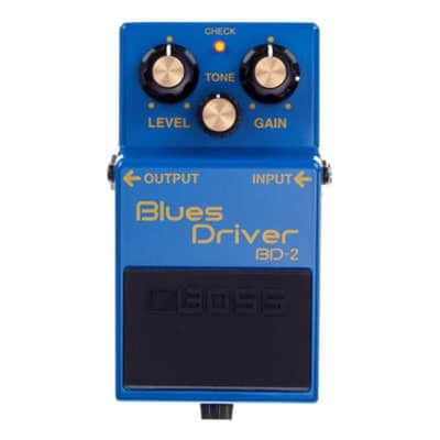 Boss BD-2 Blues Driver (Silver Label) 1995 - Present - Blue image 1