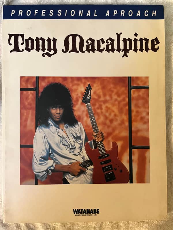 Tony Macalpine - Edge of Insanity - Guitar tab / tablature Book - Japan image 1