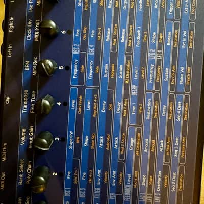 Dave Smith Instruments Evolver Desktop Monophonic Synthesizer 2002 - 2016 - Blue image 5