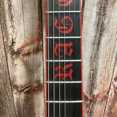 Schecter Sullivan King Banshee-7 FR-S Obsidian Blood image 6