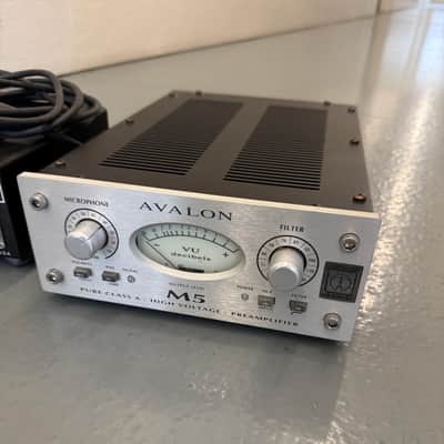 Avalon M5 Microphone Preamplifier 2010s - Silver image 2