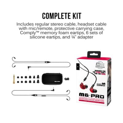 MEE audio M6 PRO 2nd Generation Universal-Fit Noise-Isolating Musicians’ in-Ear Monitors image 8