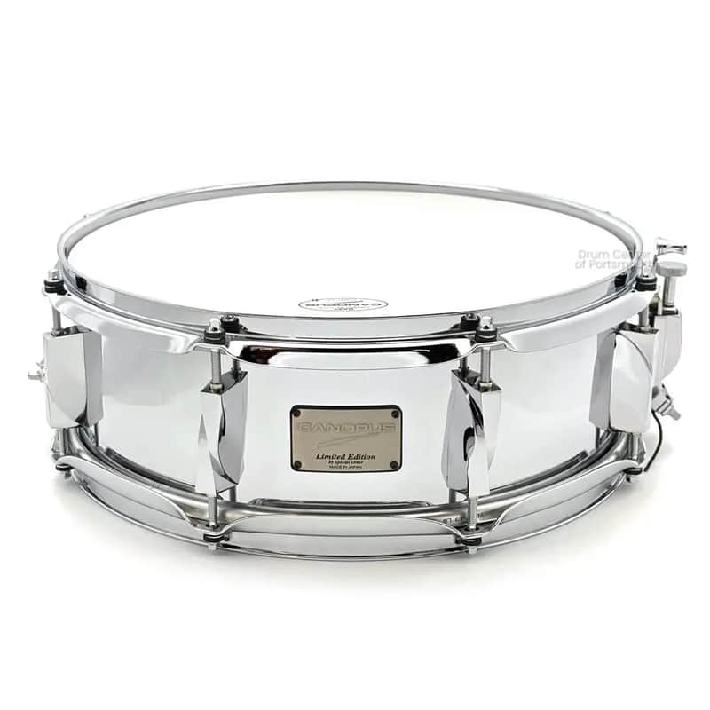Canopus 'The Steel' Snare Drum 14x5  - Second Line image 1
