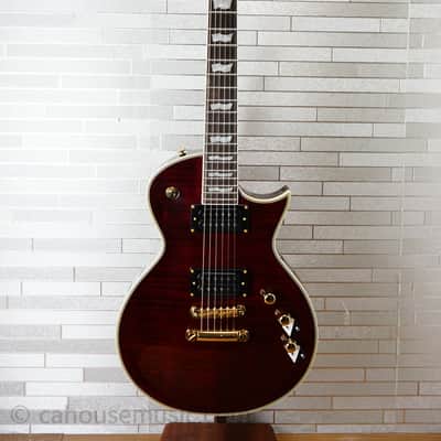 ESP LTD EC-1000T CTM Flamed Maple - See Thru Black Cherry image 13
