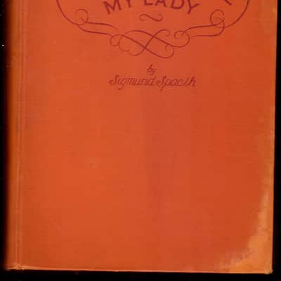 Weep Some More My Lady By Sigmund Spaeth, Words and Music, 1927 Hardcover Vintage Music Book image 1