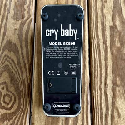 Dunlop GCB95 Cry Baby Standard Wah 1982 - Present - Black image 5