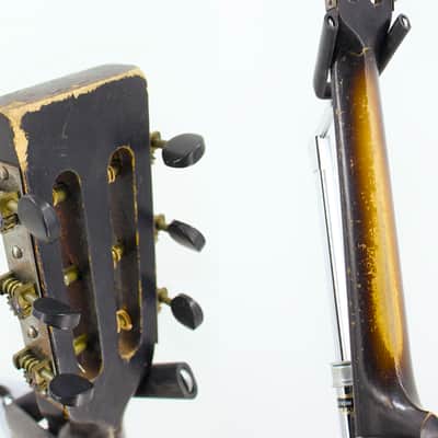 Used Oahu Hawaiian Lap Slide Acoustic Guitar w/Nut Riser - Good Condition image 11