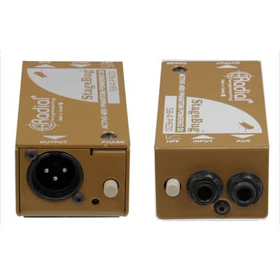 Radial Engineering StageBug SB4 Piezo DI Active Direct Box w/ High Pass Filter image 2