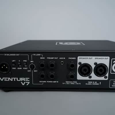 Ampeg Venture V7 700-Watt Bass Amp Head 2023 - Present - Black image 3