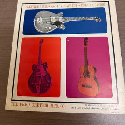 Gretsch 1964 Guitar Catalog with Price Sheets and Extras! Number 31 1964 image 4