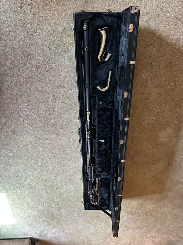 Leblanc L7182 Model BBb Contrabass Clarinet 2010s - Black Composite image 1