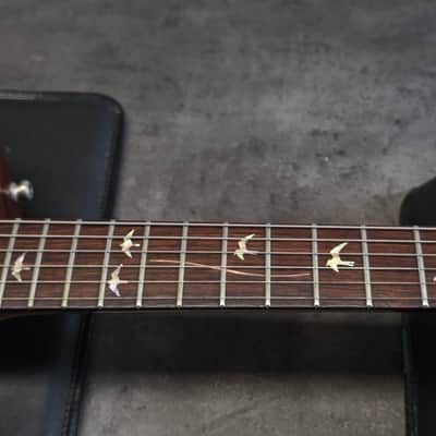 PRS Singlecut 20th Anniversary Artist 10 Top BIRDS IN FLIGHT 2006 AAA Amber Quilt USA American Single Cut Paul Reed Smith Guitar image 6