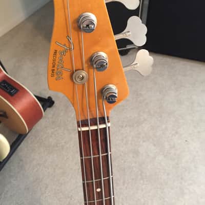 Fender '62 Reissue Precision Bass 1993 Candy Apple Red image 3