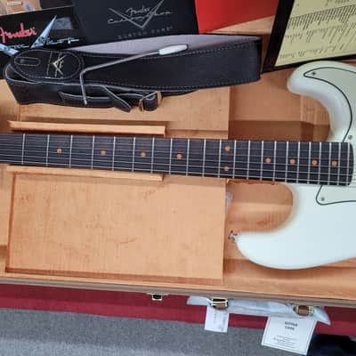 Fender Custom Shop Sweetwater Dealer Select 60's Stratocaster 2023 - Olympic White image 4