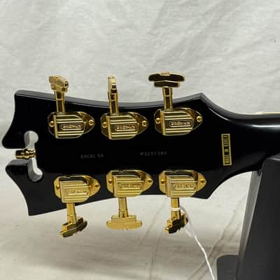 D'Angelico EX-SS Excel SS Singlecut Semi-Hollowbody Guitar with Case 2022 - Black image 10