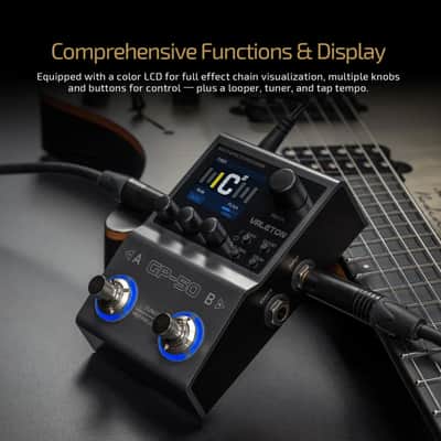 Valeton GP-50 Mulit-Effect Pedal for Electric Guitar image 10