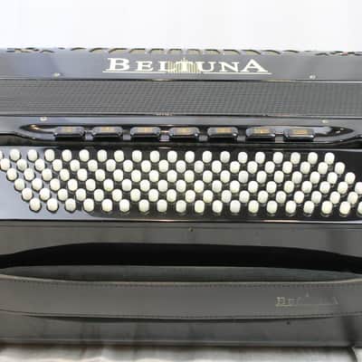 2863 - Black Beltuna Leader V Piano Accordion LMMMH 45 120 image 3