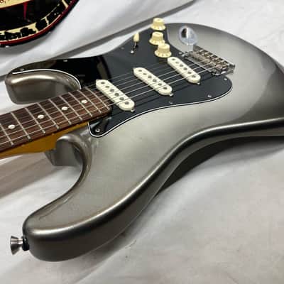 Fender American Professional II Stratocaster Strat Electric Guitar - Mercury image 20
