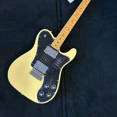 Fender Vintera II '70s Telecaster Deluxe with Tremolo, Maple Fretboard Vintage White  #MX23047753  8 lbs  11.8oz image 1